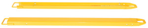Vestil Steel Fork Extensions - 4 In. x 72 In. 4000 lb - Yellow