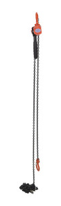 Vestil Steel Mighty Mini Lever Hoist - 15 Ft. Chain Length 1000 lb - Orange