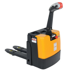 Vestil Steel Fully Powered Electric Pallet Truck - 19 In. x 32 In. 2,600 lb - Black