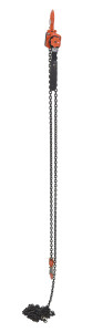Vestil Steel Mighty Mini Lever Hoist - 20 Ft. Chain Length 1000 lb - Orange