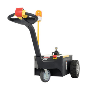 Vestil Steel Heavy Duty Electric Powered Tugger - 3000 lb Pull - Yellow/Black