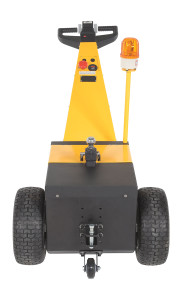 Vestil Steel Heavy Duty Electric Powered Tugger - 5000 lb Pull - Yellow/Black