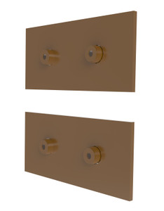 Vestil Factory Installed Steel Face For Bumper - 8 In. x 18 In. x 1.75 In. Projection For Mechanical Edge-O-Dock Levelers