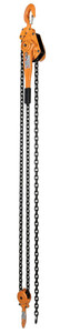 Vestil Steel Economy Lever Hoist - 10 Ft. Chain Length 12,000 lb - Orange
