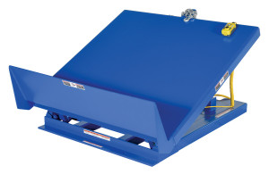 Vestil Steel Hinge Tilt Table - 48 In. x 47-3/4 In. 4000 lb - Blue