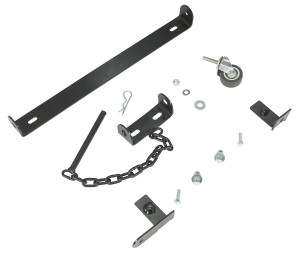 Vestil Steel Wall/Rack Mount Kit For Steel Expand-A-Gate Models - Yellow