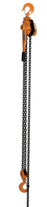 Vestil Steel Economy Lever Hoist - 20 Ft. Chain Length 12,000 lb - Orange