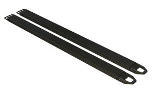 Vestil Steel Fork Extensions - 6 In. x 96 In. 4,000 lb - Black