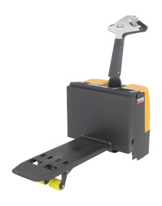 Vestil Steel Electric Pallet Truck Single Fork - 48 In. Length 2,600 lb - Black