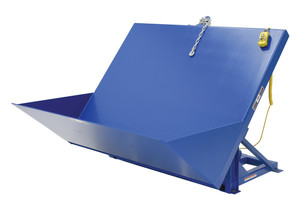 Vestil Steel Efficiency Master Tilt Table - 90 Degree Tilt 60 In. x 50 In. 6000 lb - Blue