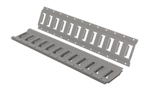 Vestil Steel E-Track - 2 Ft. Length 4 Pack - Gray