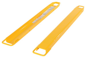 Vestil Steel Fork Extensions - 4 In. x 54 In. 4000 lb - Yellow