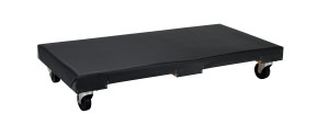 Vestil Hardwood Dolly Vinyl Cover - 24 In. x 48 In. 1200 lb - Black
