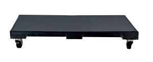 Vestil Hardwood Dolly Vinyl Cover - 24 In. x 48 In. 1200 lb - Black