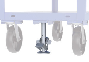 Vestil Steel Floor Lock For Ergo-Handled Cart