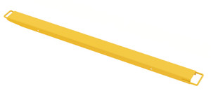 Vestil Steel High Strength Single Fork Extension - 5 In. x 84 In. 4,000 lb - Yellow