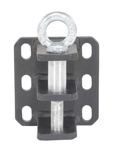 Vestil Steel Double Pin Hitch For E-Tug-HD Models - Black