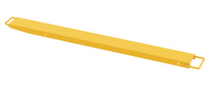 Vestil Steel High Strength Single Fork Extension - 6 In. x 72 In. 4,000 lb - Yellow