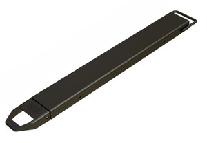 Vestil Steel Single Fork Extension - 6 In. x 54 In. 4,000 lb - Black