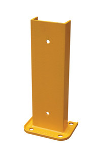 Vestil Steel Structural Rack Guard - 18-1/4 In. x 6 In. x 15 In. - Yellow