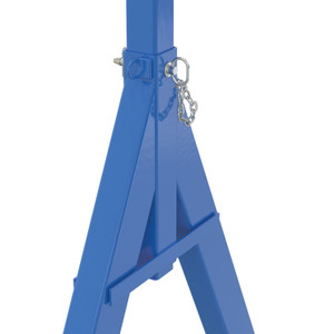 Vestil Steel Fixed Gantry Crane with Phenolic Casters - 10 Ft. 6000 lb - Blue