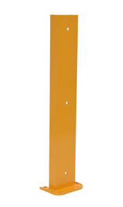 Vestil Steel Structural Rack Guard - 36-1/4 In. x 6 In. x 27 In. - Yellow