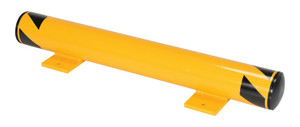 Vestil Steel Floor Stop Bollard - 36 In. Length - Yellow