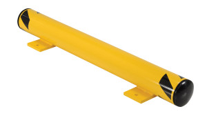 Vestil Steel Floor Stop Bollard - 42 In. Length - Yellow