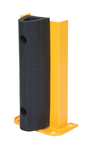 Vestil Steel Structural Rack Guard - 7-13/16 In. x 10-1/16 In. x 18-1/4 In. - Yellow