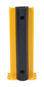 Vestil Steel Structural Rack Guard - 7-13/16 In. x 10-1/16 In. x 24-1/4 In. - Yellow