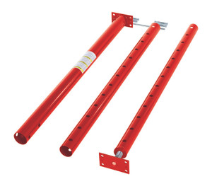 Vestil Basement Floor Jack - 150 In. Maximum Height 2,588 lb - Red