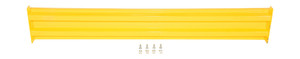Vestil Steel 2 Ribbed Bolt On Style Guard Rail - 66 In. Length - Yellow