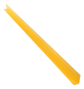 Vestil Steel Floor Safety Curb - 3/8 In. Thick 120 In. Long - Yellow