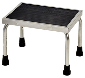 Vestil Stainless Steel Foot Stool - 11-1/4 In. x 15 In. x 11 In. 250 lb - Silver