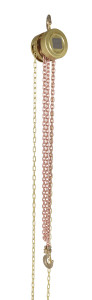 Vestil Brass Non Sparking Chain Hoist - 2,000 lb