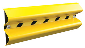 Vestil Steel Guard Rail Wall Mount - 36 In. Length - Yellow