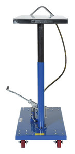 Vestil Steel Air Hydraulic Post Table - 20 In. x 36 In. 1000 lb Blue / - Silver