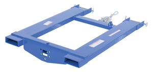 Vestil Steel Fork Truck Hook Base - 38 In. Length 4,000 lb - Blue