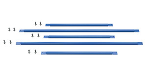 Vestil Steel Structural Cantilever Brace Set - 36 In. x 144 In. - Blue