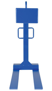 Vestil Steel Pallet Lifter - 48 In. Fork 6000 lb - Blue