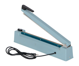 Vestil Steel Impulse Bag Sealer - 15-1/2 In. Sealing Width - Blue