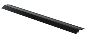 Vestil Aluminum Extruded Hose and Cable Crossover - 48 In. Length - Black