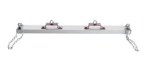 Vestil Steel Forklift Heavy Duty Sweeper Magnet - 48 In. Sweep Width 100 lb - Silver