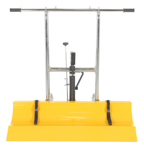 Vestil Steel Low Profile Roll Lifter Transporter - 15-3/4 In. Roll Diameter 880 lb - Yellow