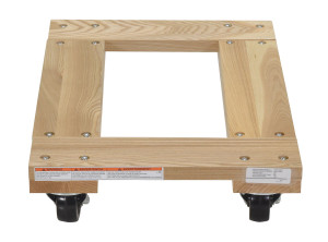 Vestil Hardwood Open Deck Dolly - 24 In. x 16 In. x 5-1/2 In. 900 lb