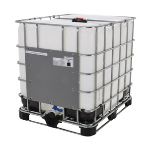 Vestil High Density Polyethylene Intermediate Bulk Container - 275 Gallon - White