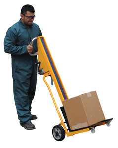 Vestil Steel Portable Mini Stacker - 260 lb Yellow / - Black