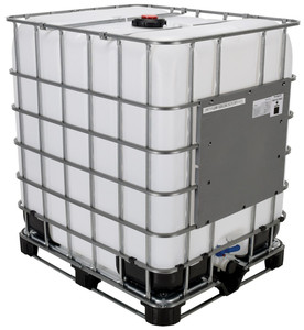 Vestil High Density Polyethylene Intermediate Bulk Container - 330 Gallon - White