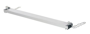 Vestil Steel Heavy Duty Magnetic Hanging Sweeper - 48 In. Length 100 lb - Silver