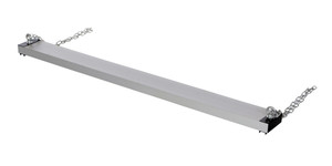 Vestil Steel Heavy Duty Magnetic Hanging Sweeper - 60 In. Length 120 lb - Silver